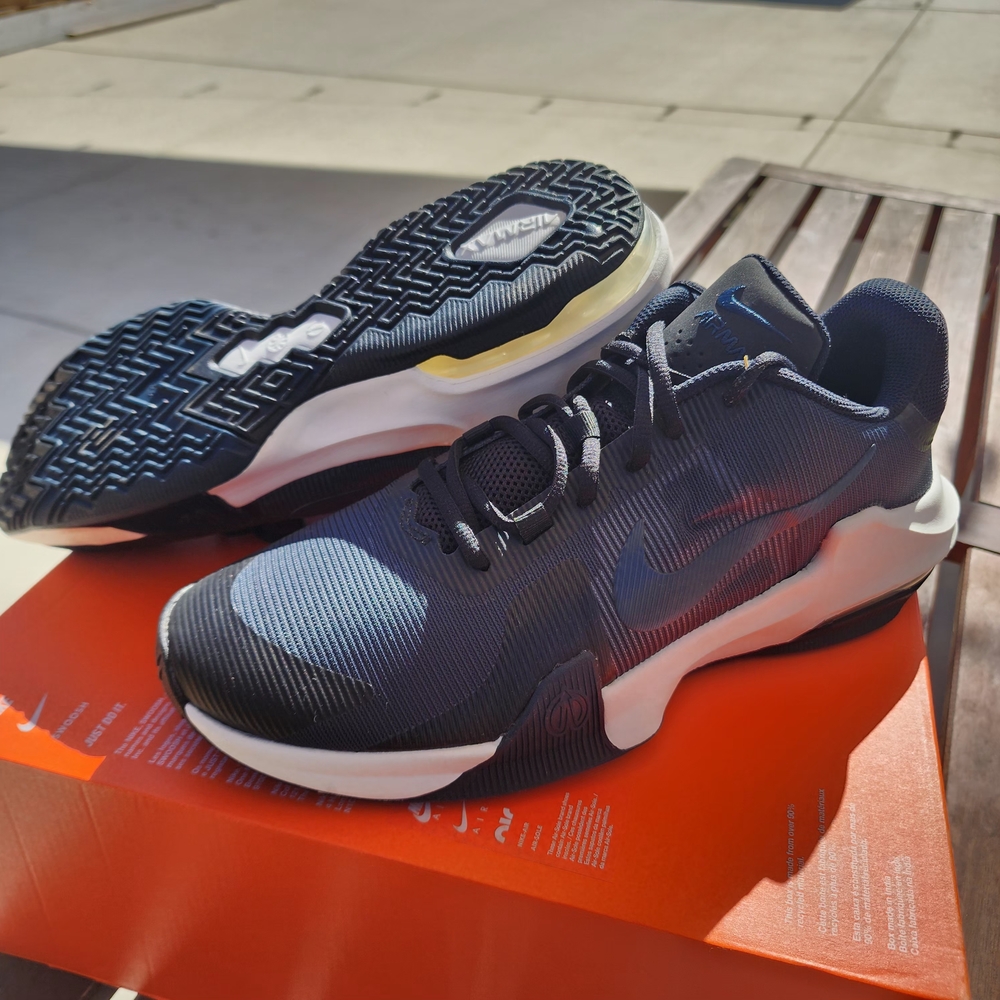 Size 11 - Nike Air Max Impact 4 Black Armory Navy